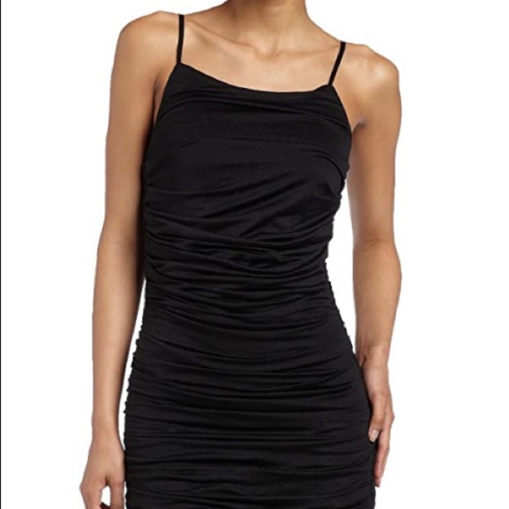 NWT haute hippie Shirred Silk Spaghetti Strap Dress